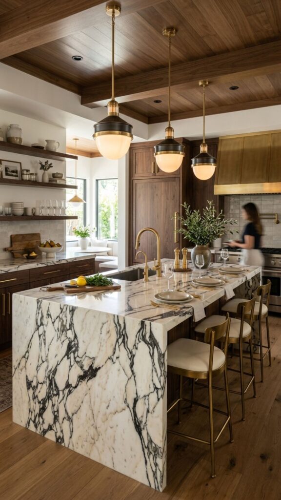 20. Mixed Metal and Stone Combo