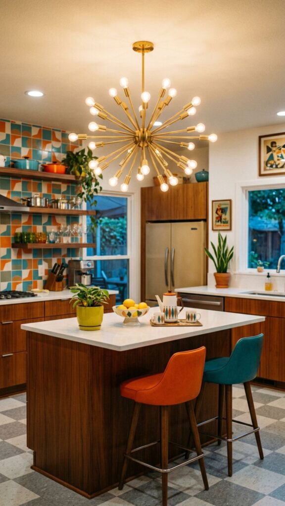 20. Retro Sputnik Pendants