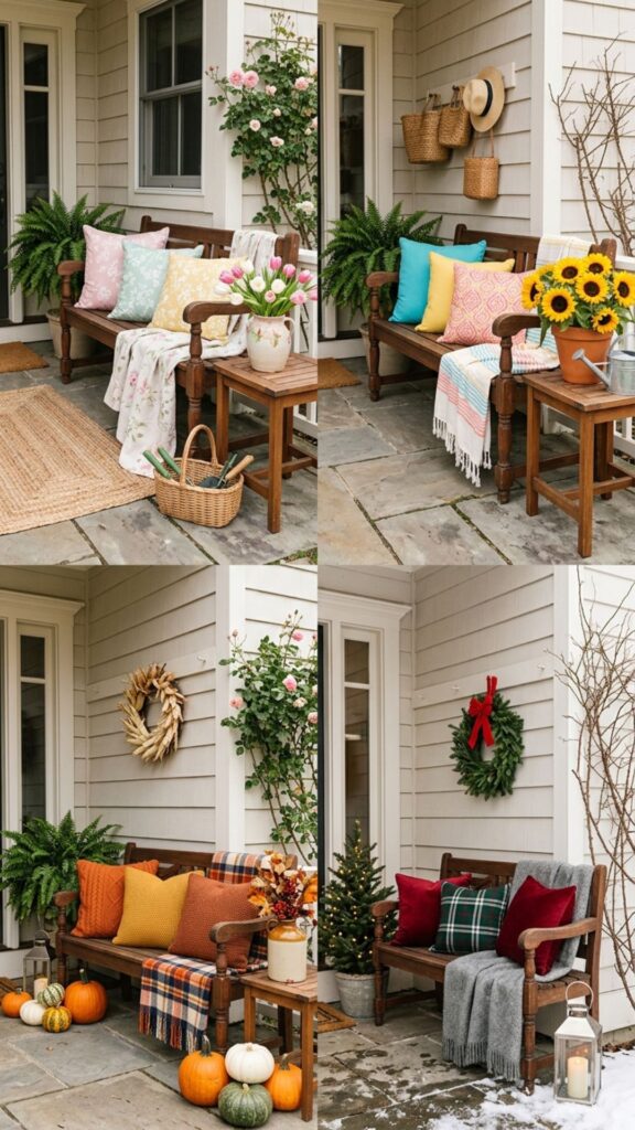 20. The Multi-Season Layered Bench