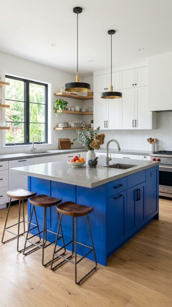 3. Bold Cobalt Blue Statement Piece