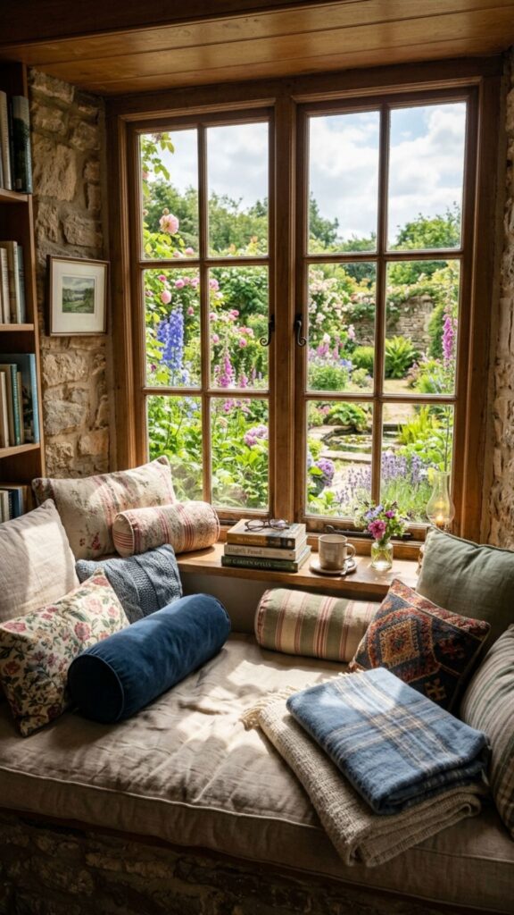 3. Build a Window Seat Facing the Garden