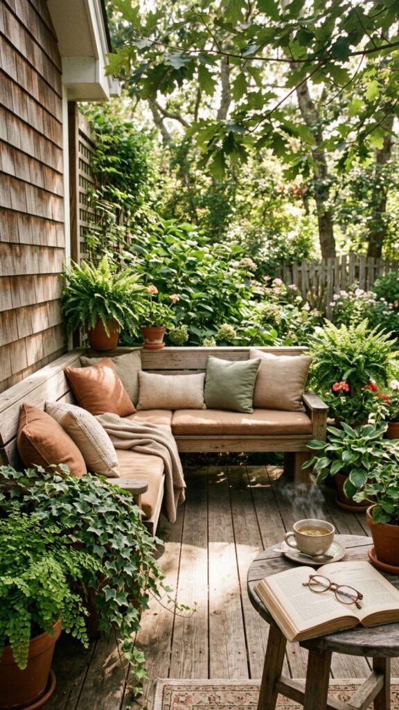 3. Corner Deck Benches