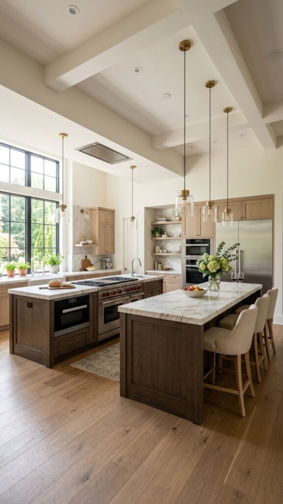 3. Double Islands for Grand Spaces