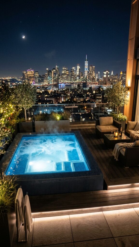 3. Install a Plunge Pool or Hot Tub