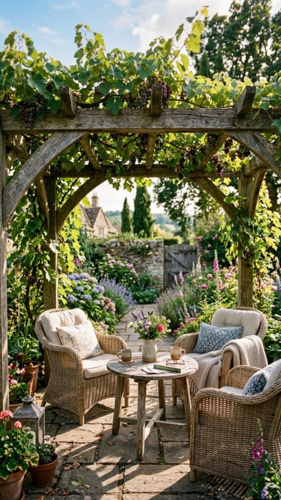 3. Install a Shady Pergola