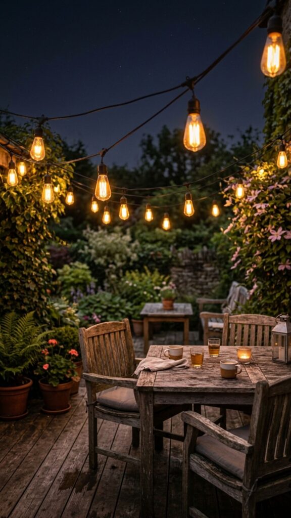 3. Line the Patio Perimeter