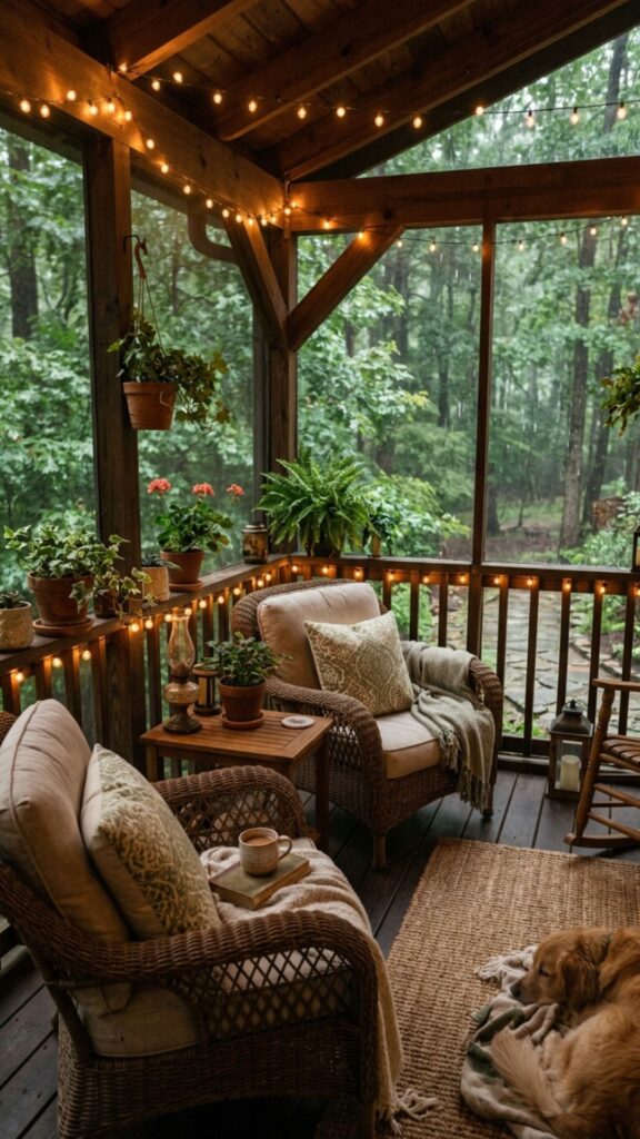 3. Screened-In Porch