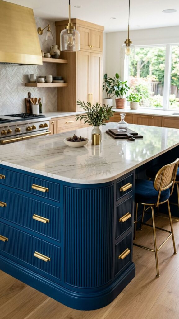 3. Try a Fluted or Reeded Base
