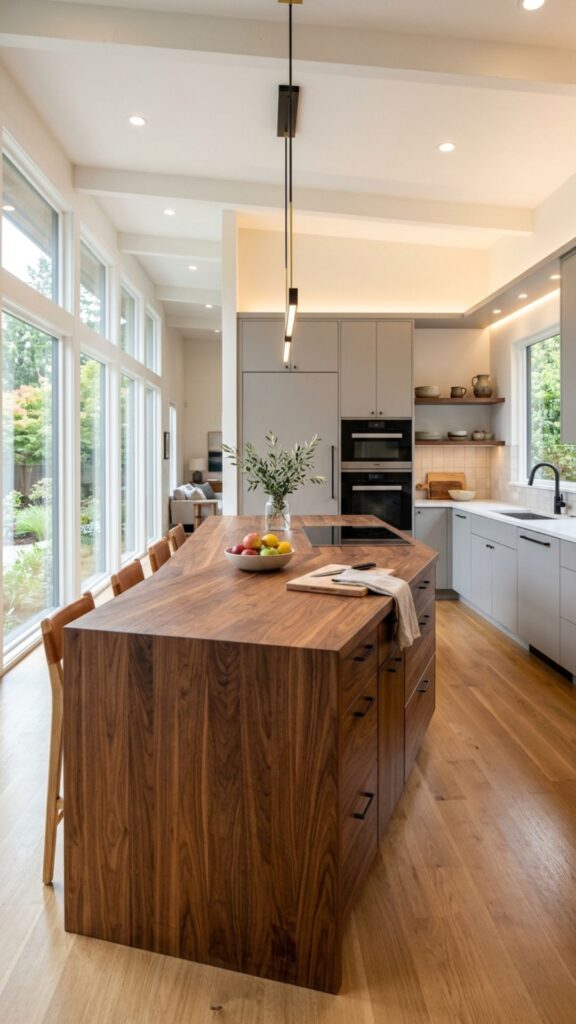 3. Waterfall Butcher Block Island