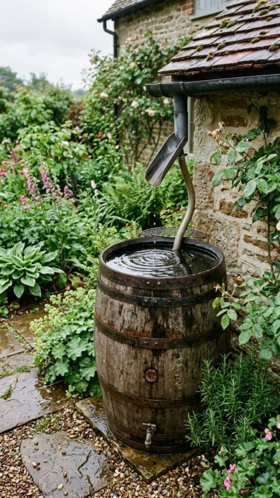 4. Add a Rain Barrel to Capture Runoff