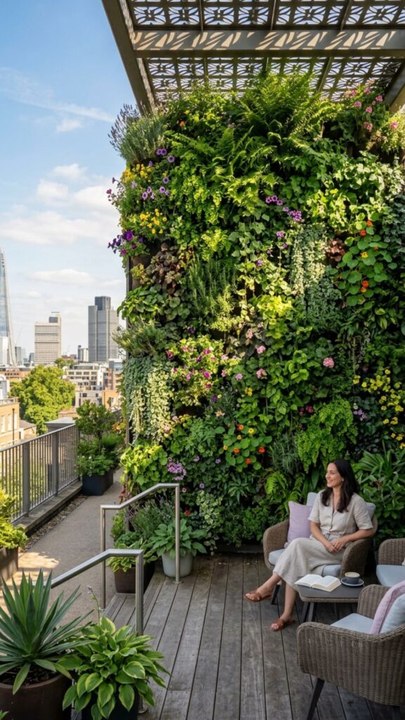 4. Create Lush Vertical Gardens