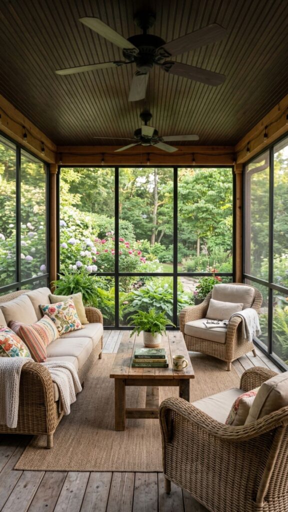 4. Create a Screened-In Porch