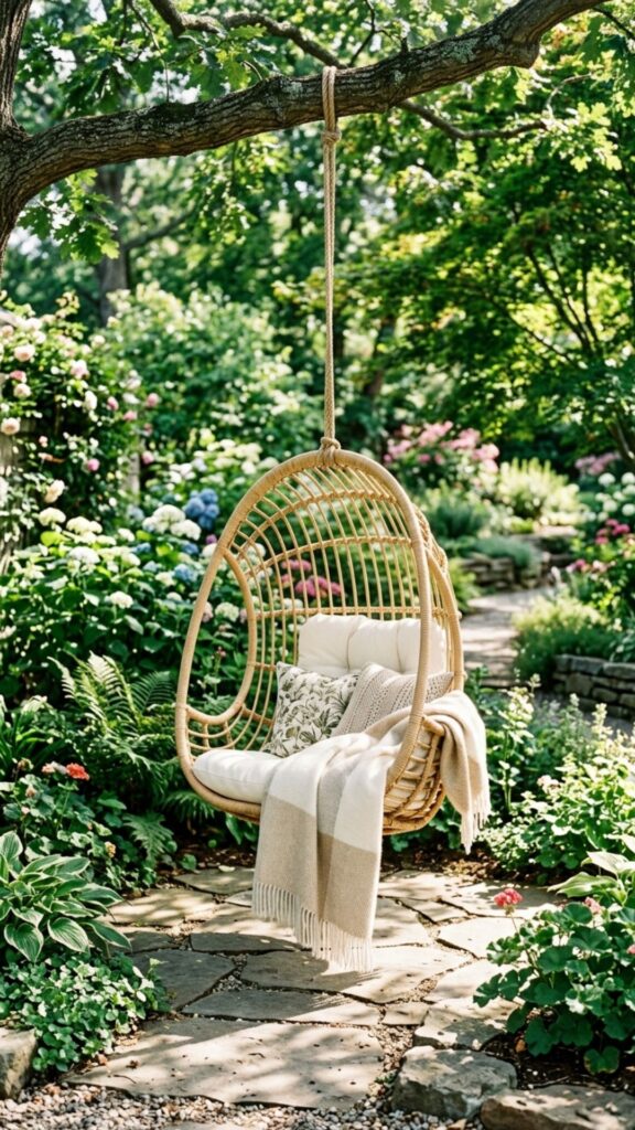 4. Hanging Egg Chair