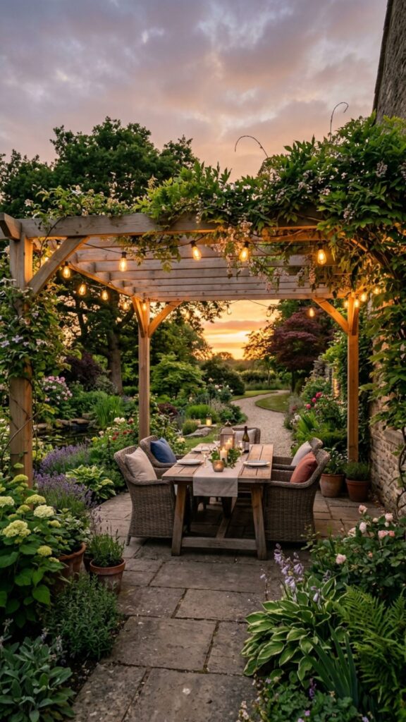 4. Install a Pergola for Shade and Style