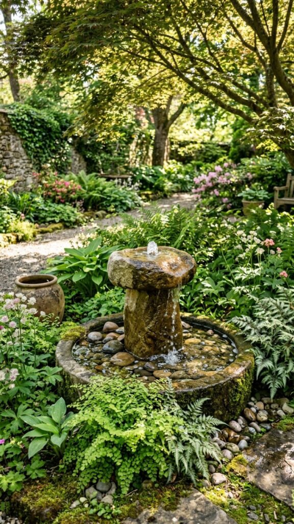 4. Install a Small Water Feature