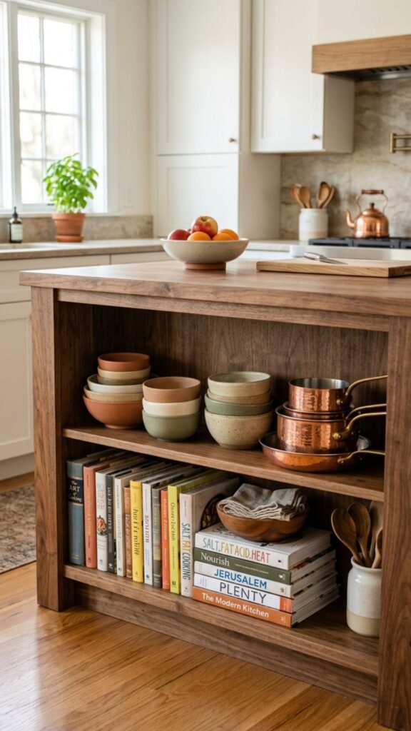 4. Open Shelving Base for Display