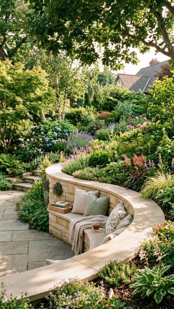 4. Retaining Wall Seating