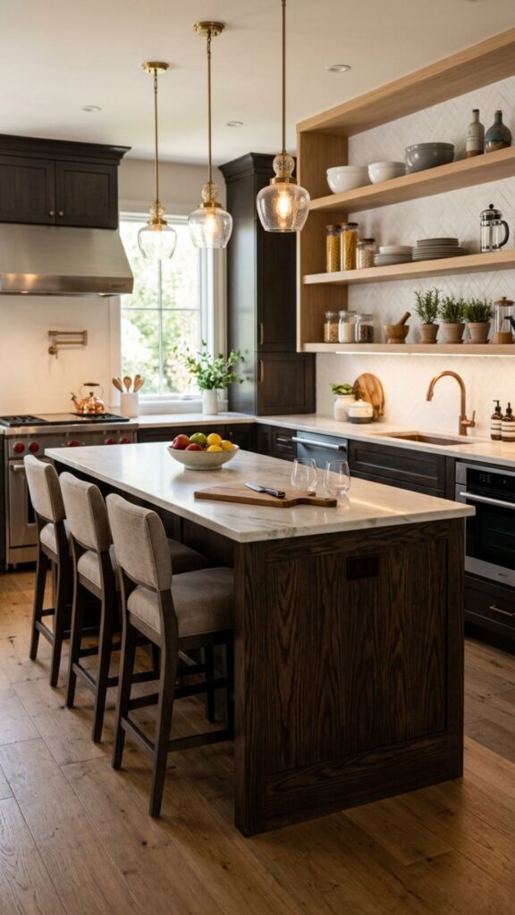 4. Rich Espresso Wood Finish