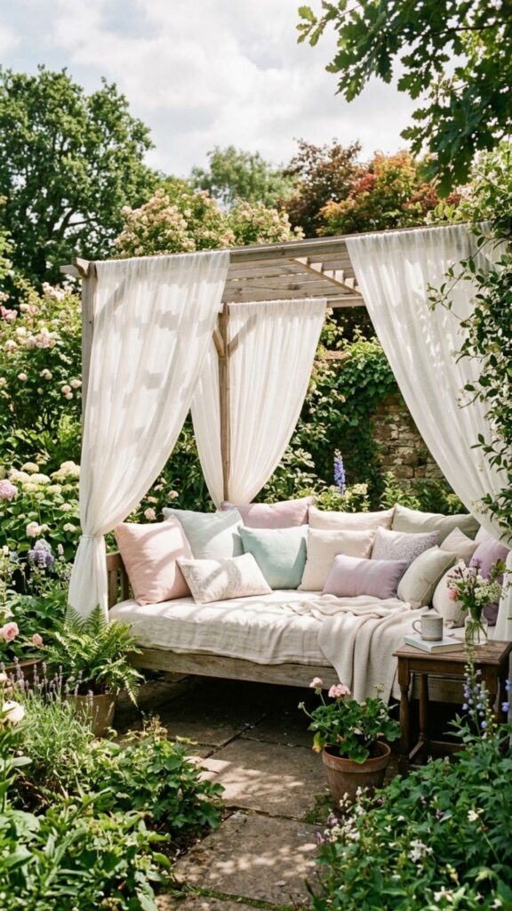 4. Set Up a Canopy Daybed