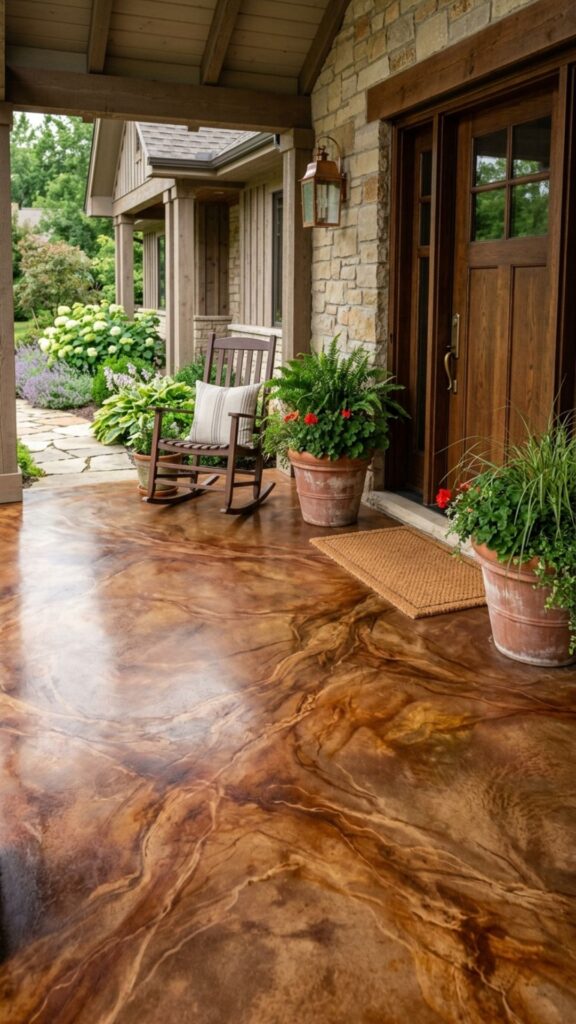 4. Stain It for Rich, Natural Color