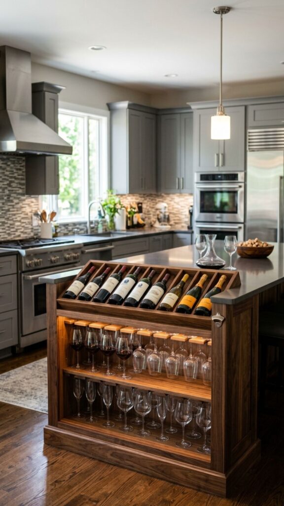 4. Wine Storage Cabinet