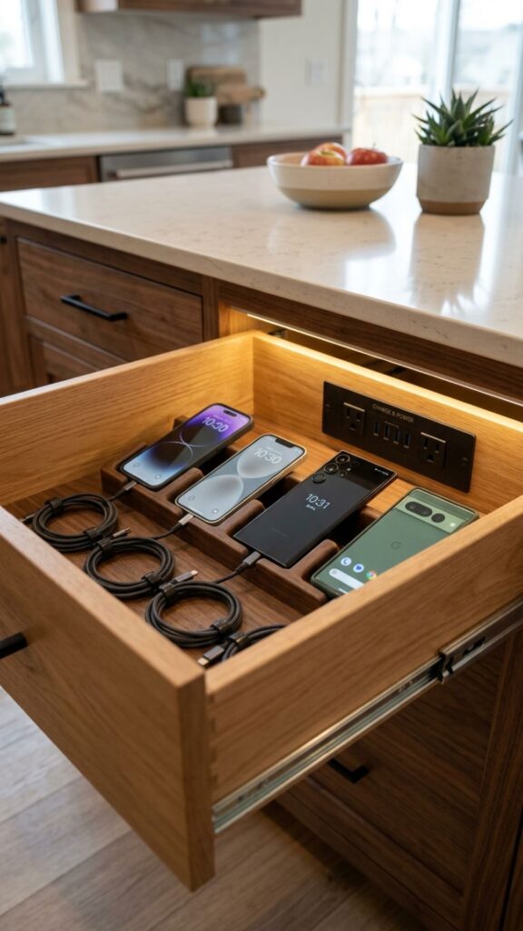 4. Wire in a Charging Drawer