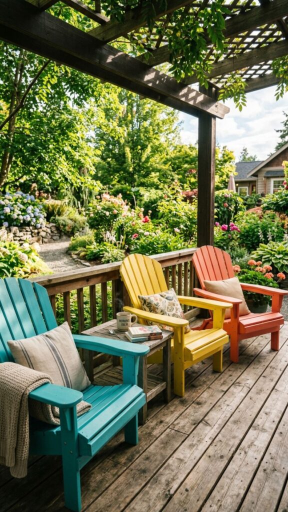 5. Adirondack Chairs
