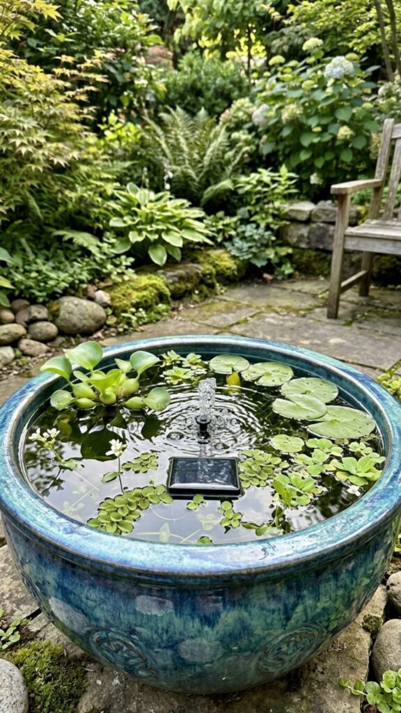 5. Container Water Garden