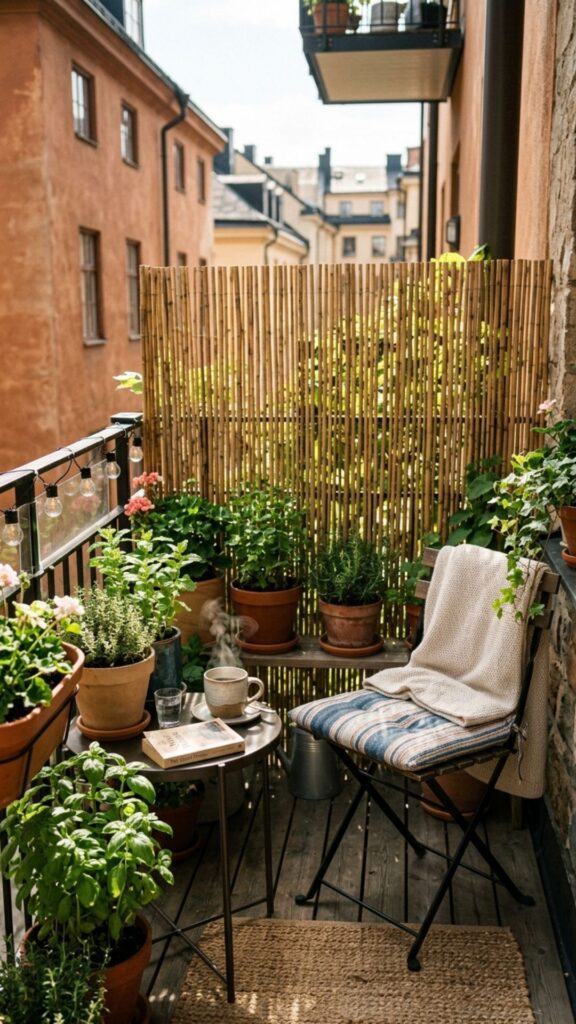 5. Create a Balcony Reading Corner