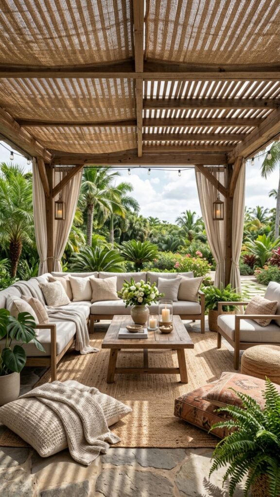 5. Create an Open-Air Lounge
