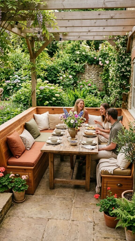5. Design a Built-In Bench Seating Area