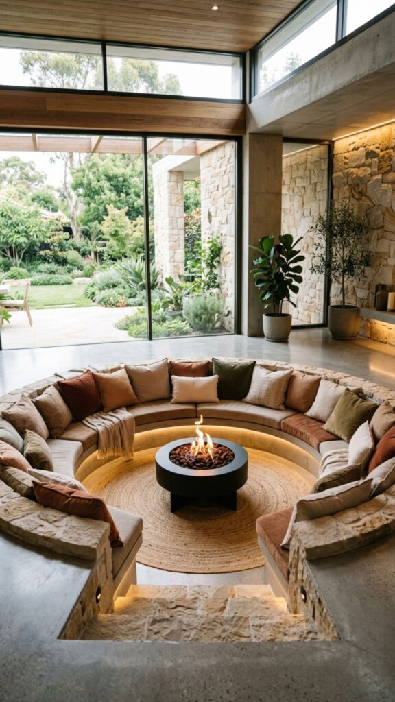 5. Design a Sunken Lounge