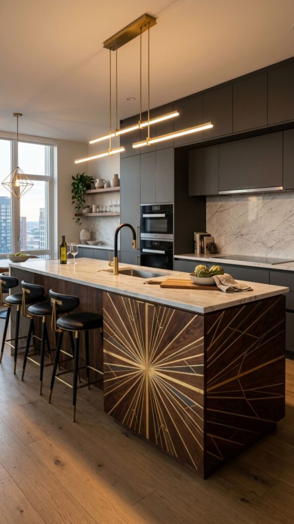 5. Install a Sunburst or Geometric Panel