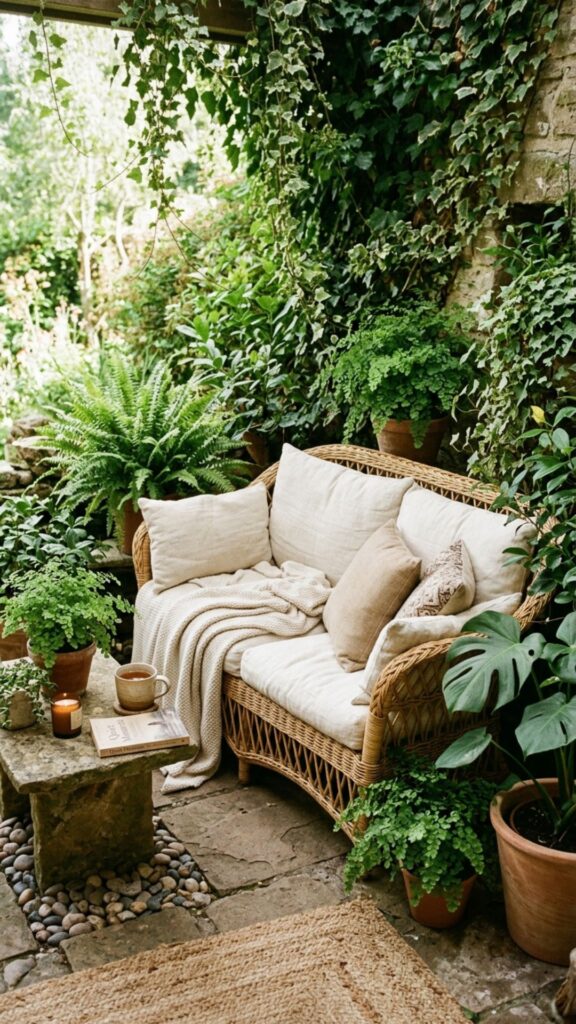 5. Natural Rattan and Wicker for Warmth