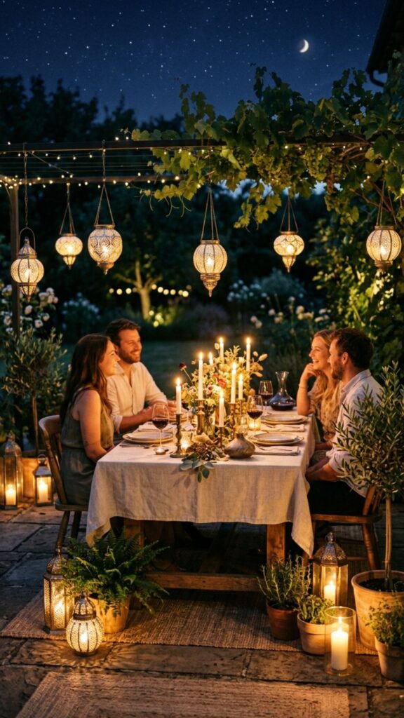 5. Set the Mood with Candles and Lanterns