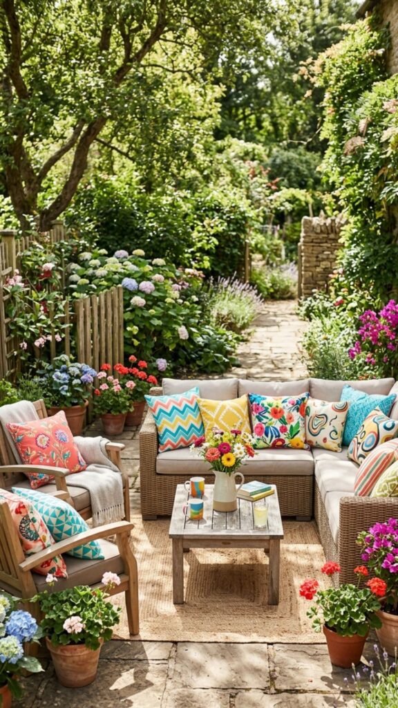 5. Sew or Buy Bold Throw Pillows