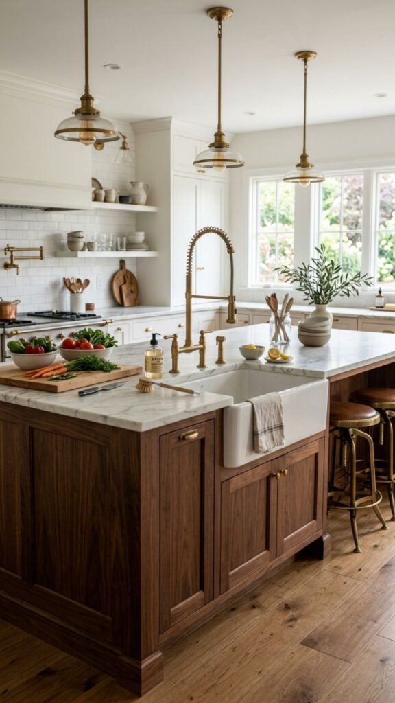 5. The Farmhouse Sink Centerpiece