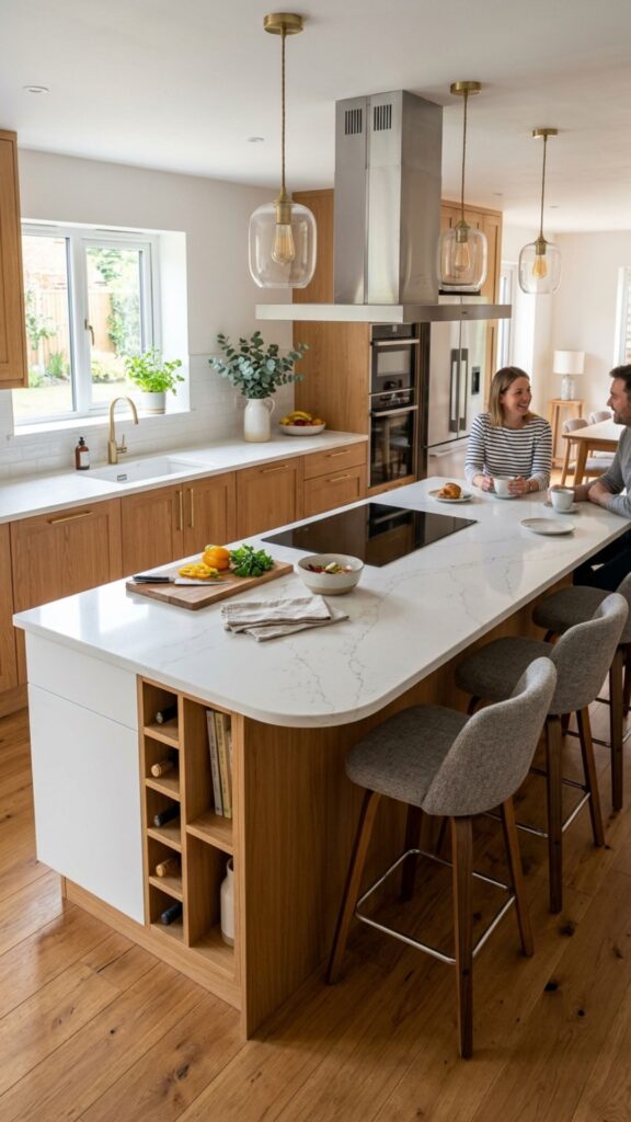 5. The L-Shaped Wall Connection for Corner Kitchens