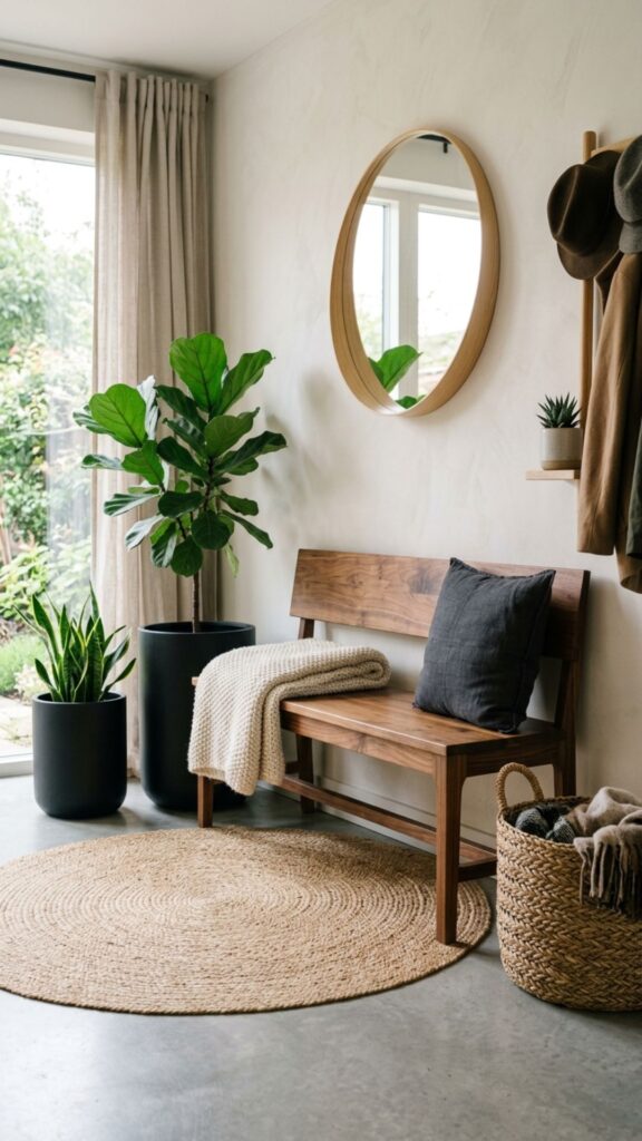 6. Add Warmth with Wooden Accents