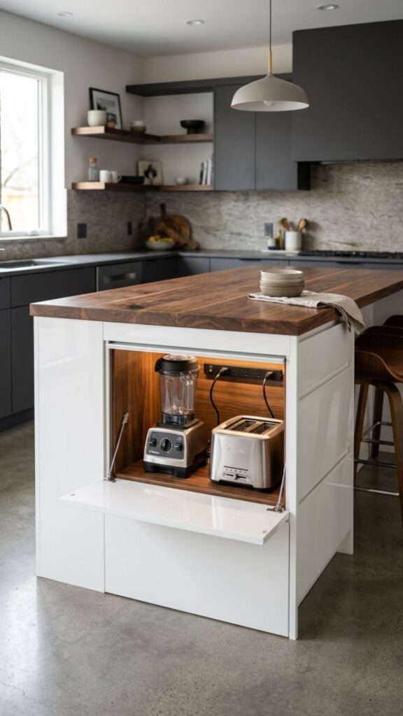 6. Appliance Garage Cabinet