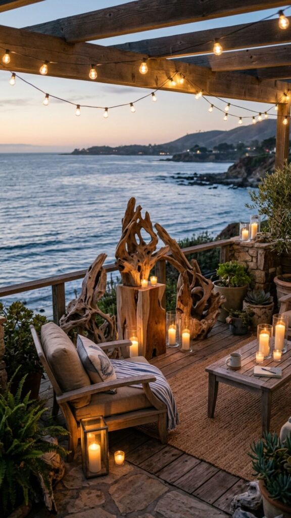 6. Bring in Driftwood Décor