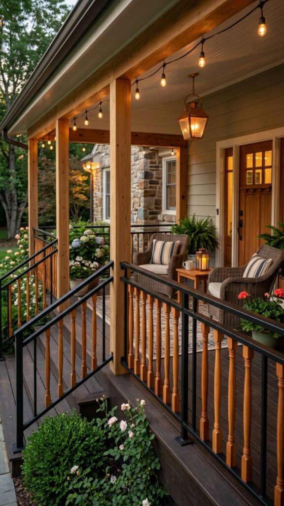 6. Build Custom Railings with Character