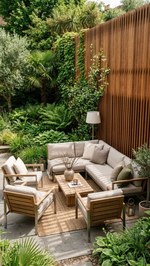 6. Build a Slatted Screen