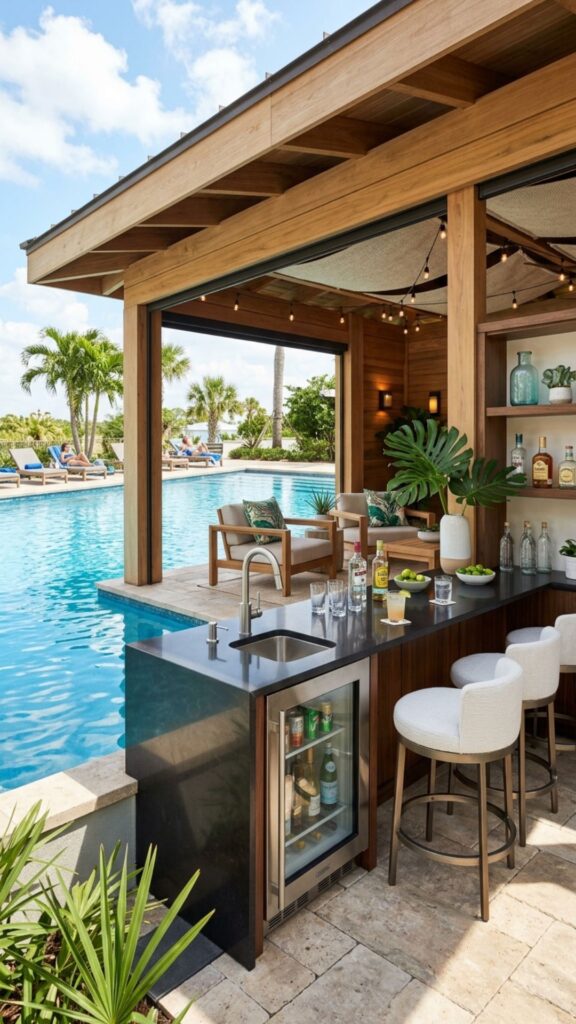 6. Build in a Wet Bar