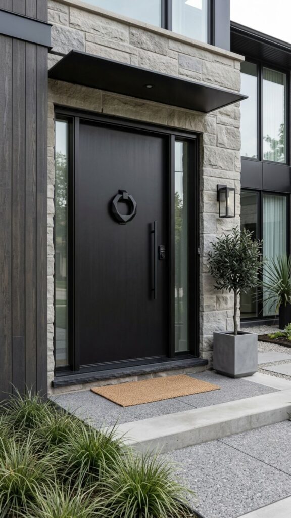 6. Choose Sleek Black Hardware