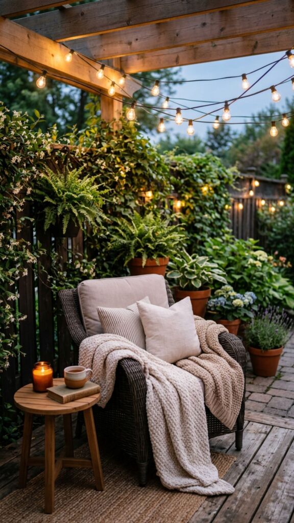 6. Frame a Cozy Reading Nook