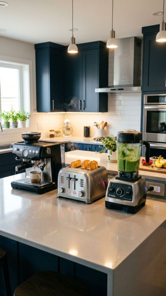 6. Install a Built-In Microwave with Proper Wiring
