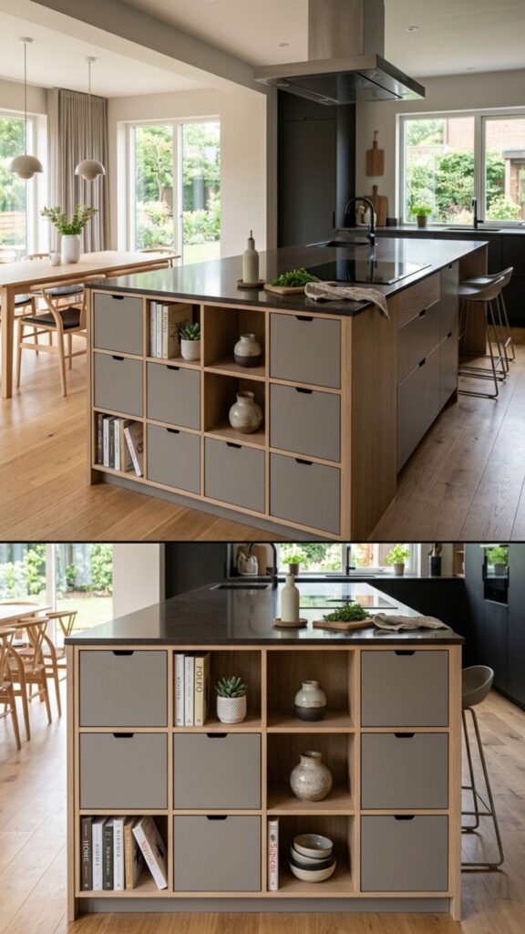 6. Sleek Modern Cube Storage