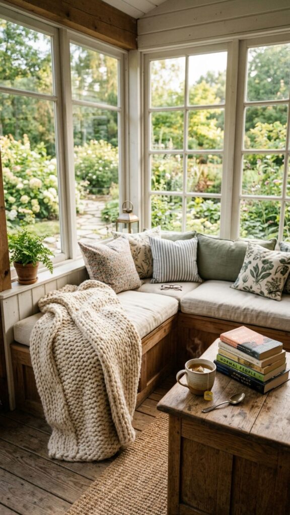 6. The Cozy Cushioned Reading Nook