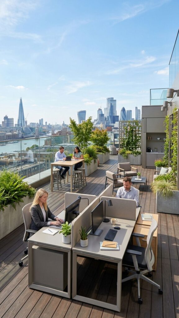 6. The Rooftop Retreat